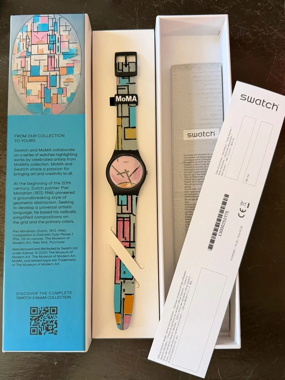 Swatch timepiece soft